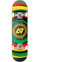 Hydroponic Circular Co 7.25 ́ ́ Skateboard - Rasta - One Size