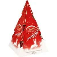Lindt LINDOR, 112 g, Milchschokolade, sugar, vegetable fats (coconut, palm kernel), cocoa butter, cocoa mass, whole milk powder,..., 623 kcal, 2587...