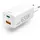 Hama Schnellladegerät, GaN, 1x USB-C PD, 1x USB-A QC, Mini-Ladegerät, 65 W, Weiß