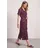 STREET ONE Midikleid Grafisches Muster Lila/Pink/Rosa 44