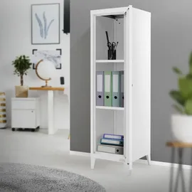 ML-Design Aktenschrank 38 x 38 x 137,5 cm Weiß