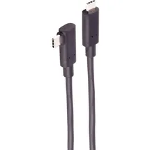 ShiverPeaks -BASIC-S--USB Anschlusskabel, Optisches USB-C Kabel, 3.2, 10Gbps, PD, 90°, 10,0m (10 m, USB 3.2 Gen 2), USB Kabel