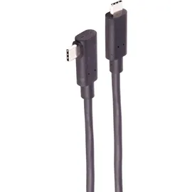 ShiverPeaks -BASIC-S--USB Anschlusskabel, Optisches USB-C Kabel, 3.2, 10Gbps, PD, 90°, 10,0m (10 m, USB 3.2 Gen 2), USB Kabel