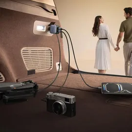 UGREEN EC602 60W Kfz Ladegerät 1x USB-A 1x USB-C grau
