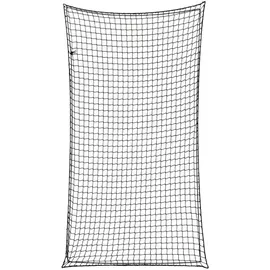 vidaXL - Anhängernetz mit Gummiseil Schwarz 3x1,65 m pp