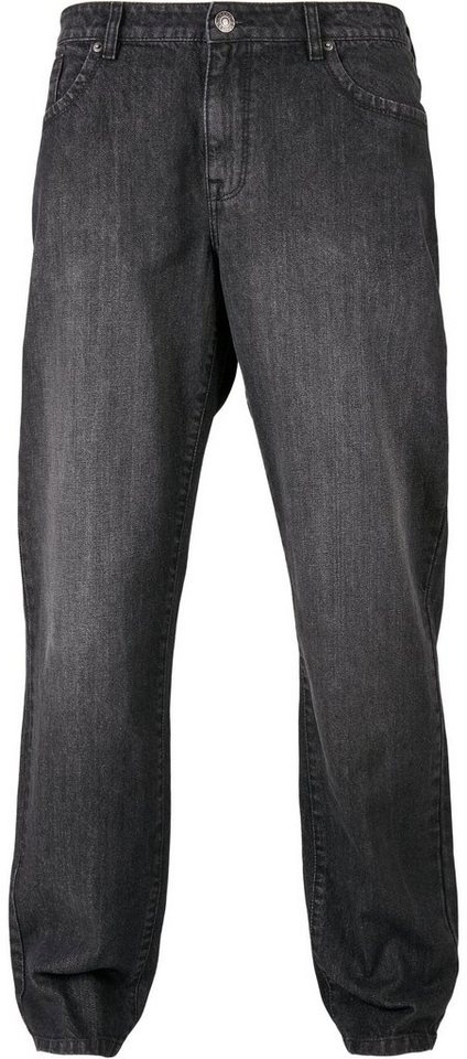 URBAN CLASSICS Bequeme Jeans Urban Classics Herren Loose Fit Jeans (1-tlg) schwarz 40/34