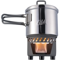 Esbit Trockenbrennstoff-Kochset, 585ml - Trockenbrennstoffkocher - grau