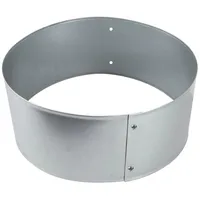 Windhager Rasenkante, LxH: 112x12 cm, Rasenkantenband aus Metall silberfarben