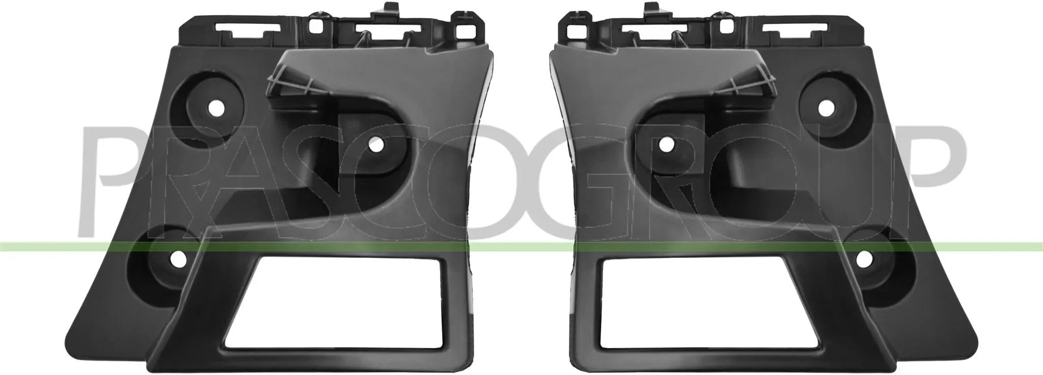 PRASCO Halter, Stoßfänger pg4321075 hinten rechts für Peugeot