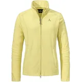 Schöffel Damen Leona3 Fleece Jacke (Größe 3XL, gelb)