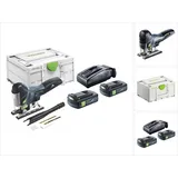Festool CARVEX PSC 420-Basic Akku Pendelstichsäge 18 V 120 mm Brushless + 2x Akku 3,0 Ah + Ladegerät + Systainer