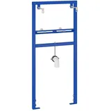 vidaXL Badezimmer Wandstütze Blau 50 x 3 x 112 cm
