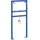 vidaXL Badezimmer Wandstütze Blau 50 x 3 x 112 cm