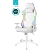 deltaco GAM-080 RGB Gaming Chair weiß
