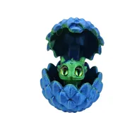 3D-gedruckter Drache, bewegliche Gelenke, vibrierende Farbübergänge, ästhetische - und Bürodekoration für Schreibtisch, Schale, Betttisch oder Fenstersille