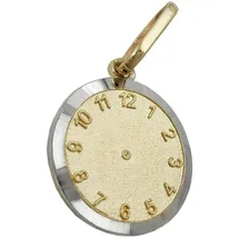 GALLAY Taufuhr bicolor rhodiniert 12,4mm