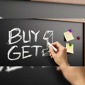 ALLboards Magnetische Kreidetafel 60x40 cm, Holzrahmen