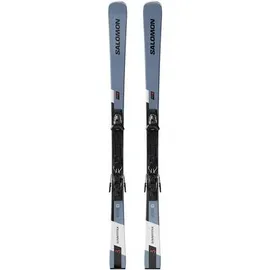 Salomon E S/MAX 10 Herren All-Mountain Ski Grau Copen Blue/Black/White 175 cm