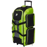 Fila 81,3 cm großes, leichtes Rollen, Schwarz, Einheitsgröße, Neon Lime, Einheitsgröße, Leichte Reisetasche mit Rollen, 81,3 cm