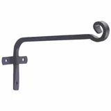 Siena Garden Wandhaken gerade, 30 cm, schwarz