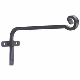 Siena Garden Wandhaken gerade, 30 cm, schwarz