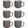 Ritzenhoff & Breker Espressotasse 0,1 l Taupe 6 St.