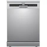 Homex DWFS601444C-S Geschirrspüler (freistehend, 598 mm, Silber)