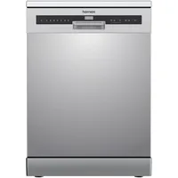 Homex DWFS601444C-S Geschirrspüler (freistehend, 598 mm, Silber)