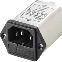 TRU Components TC-10101436 Netzfilter mit Kaltgerätebuchse 250 V/AC 10