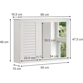 Vicco Riad 68 cm weiß