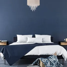 Relaxdays 5-flg. rund grau/silber