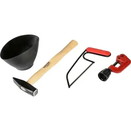 Knipex Werkzeugkoffer BIG Basic Move leer grau 515 x 430 x 280 mm