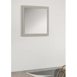 INOSIGN Wandspiegel INOSIGN "Mento, quadratisch 80 x 80cm, Umlaufender Rahmen mit Ornamentfräsung", beige (sandbeige), B:80cm H:80cm T:2cm, Spiegelglas, Spiegel, Wandspiegel, große Spiegelfläche, Garderobespiegel,Flurspiegel,Dielenspiegel