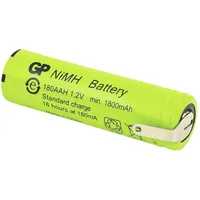 GP Industriezelle mit Lötfahnen, 50x14mm, 1,2V/1800mAh