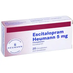 Escitalopram Heumann 5 mg Filmtabletten 20 St