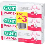 Gum Paroex Zahnpasta antibakteriell 3x75 ml
