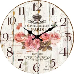Wanduhr LOWELL, bunt, T: 4cm, Wanduhren