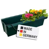 Buri Europaletten Blumenkasten Dunkelgrün Pflanzkasten zum An- & Einhängen Blumentopf