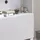 Homcom Computertisch mit Stauräumen, klappbarer Platte und 2 Rollen, für Schlafzimmer, Wohnzimmer und Haus, 80 x 69 x 153 cm, Weiß