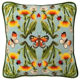 Bothy Threads Gobelin-Stickkissen Stickpackung Wild und wunderbar Stickbild gedruckt