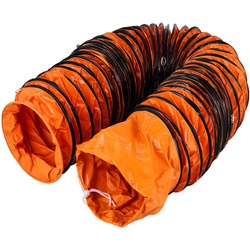 VEVOR 6 kg Lufttransportschlauch, 7,6 m Warmluftschlauch, -20 ~ 180 ° Belüftungsschlauch, 35 * 34 * 26 cm Baustellenschlauch