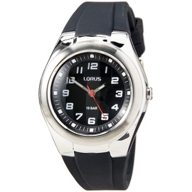 Lorus Unisex Analog Quarz Uhr mit Silikon Armband RRX75GX9,