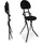 eloneo Stehhilfe Schwarz