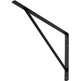 1 Stück SOTOOLS Schwerlastkonsole schwarz 500 x 325 x 30 mm Regalkonsole Regalträger aus Stahl