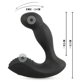 REBEL Prostatavibrator „RC Prostate Massager“ mit Fernbedienung, schwarz