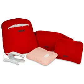 Unold 86023 Wärmi Premium Set elektrische Wärmflasche rot