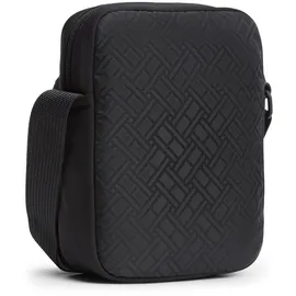 Tommy Hilfiger TH NYLON JAQUARD MINI REPORTER Umhängetasche Kunstleder/Nylon Black