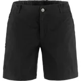 Fjällräven Hoja Hybrid Shorts Damen Schwarz 44