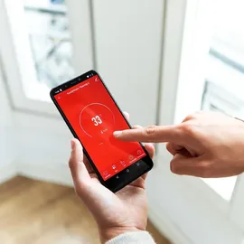 Cecotec Flachheizkörper mit Wi-Fi-Steuerung ReadyWarm 1800 Thermal Connected. 1200 W, 8 Rippen, LED-Bildschirm, Fernbedienung, programmierbarer Timer, Temperaturwahl, 15 m2 Abdeckung