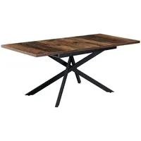 B&D home Esstisch LARS, in Texas-Eiche, - (B)120-160 x